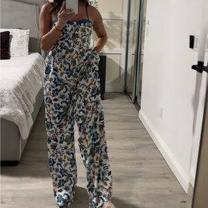 Floral Pant Jumpsuit